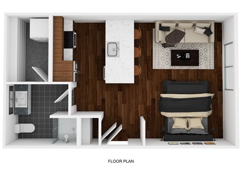 Montane Apartments 3D FP - Incline  at Montane, Colorado, 80134